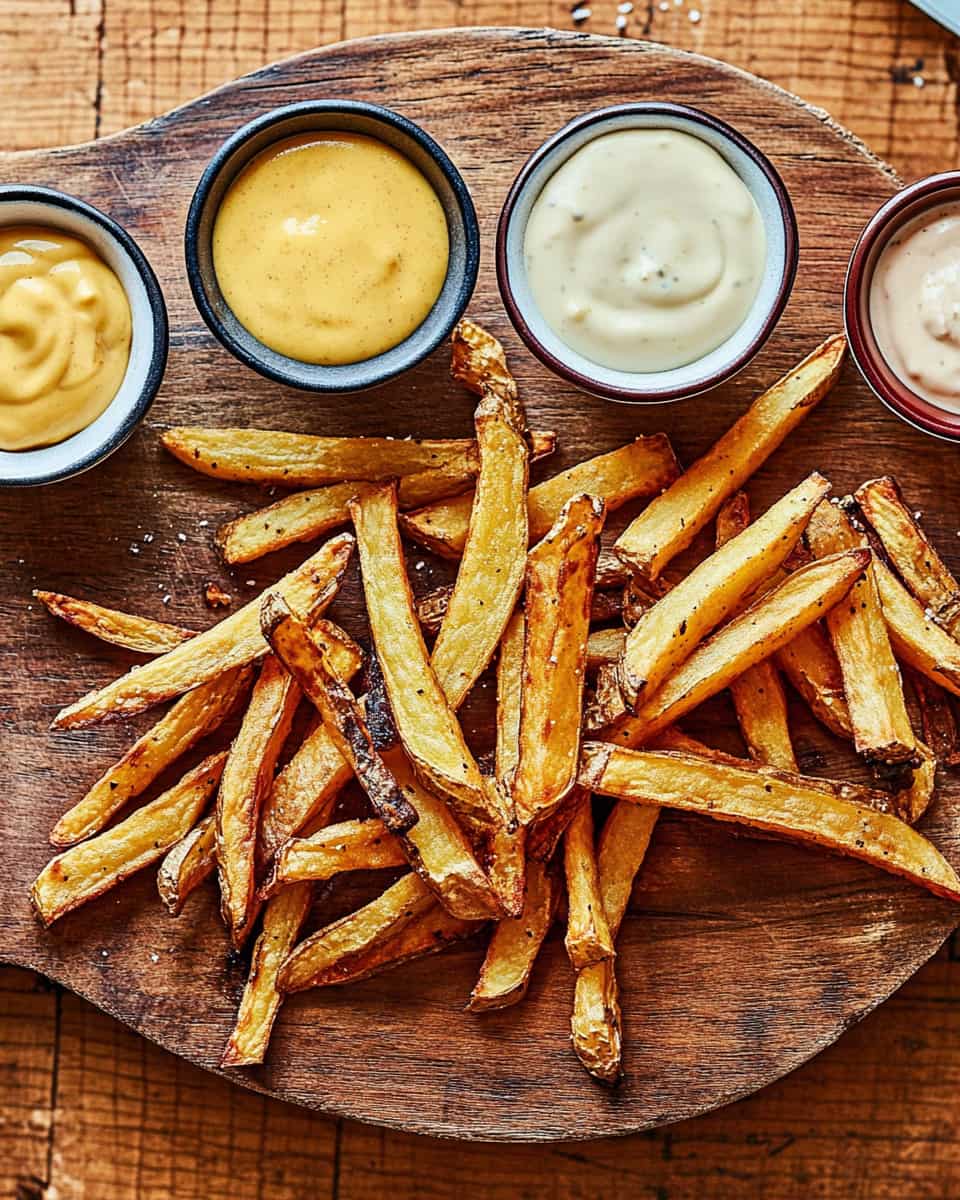 Frites maison croustillantes au Air Fryer