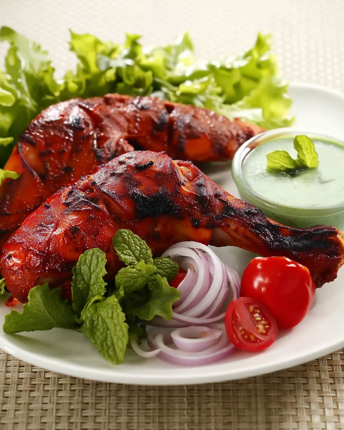 Recette de poulet tandoori au Air Fryer