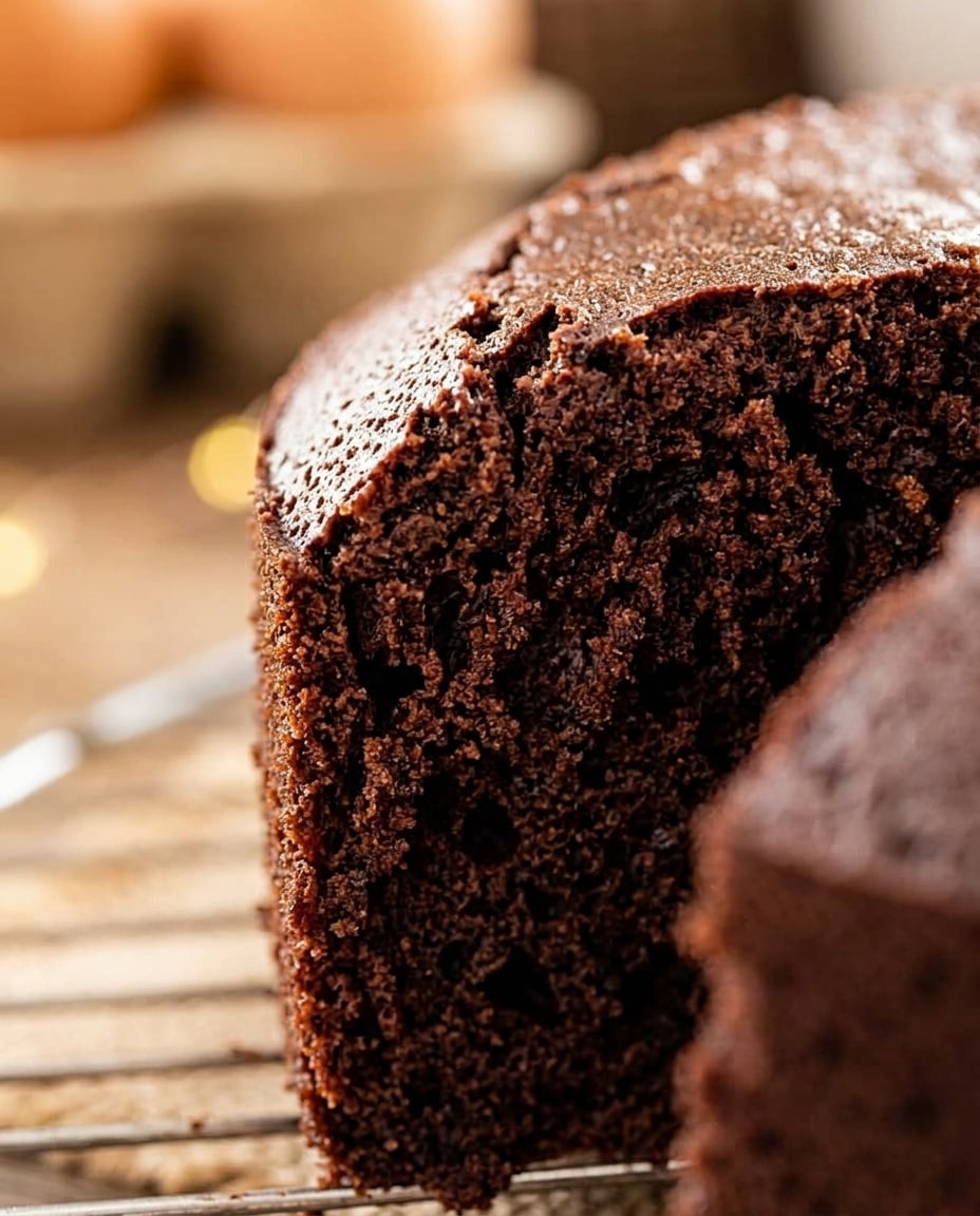 Finished Recette de gâteau au chocolat au Air Fryer